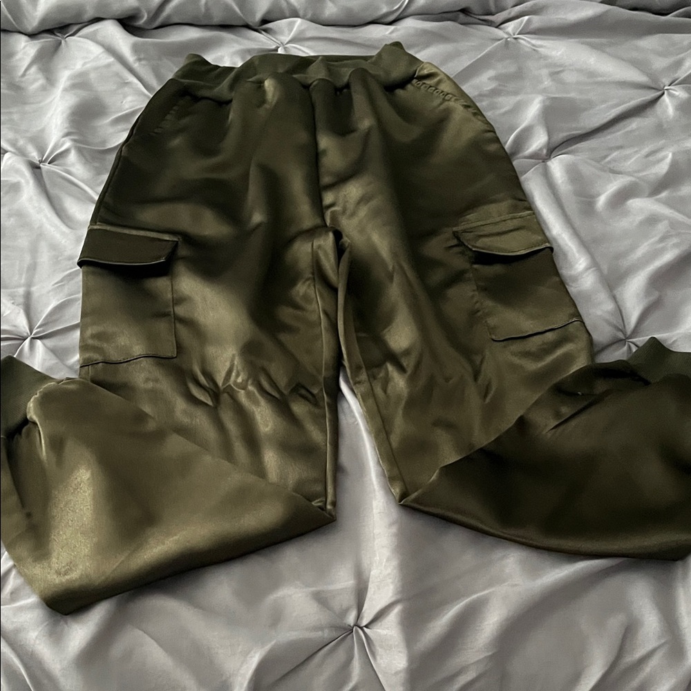 Olive Cargo Pants